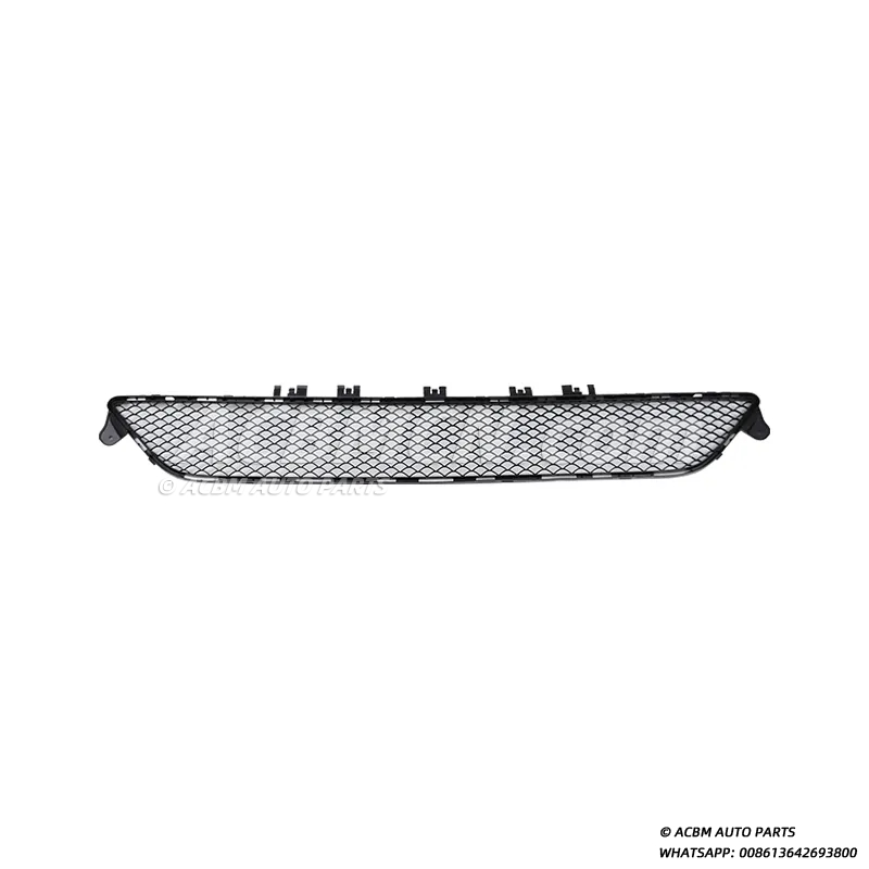 A2128850522 Front Bumper Lower Center Grille for Mercedes-Benz E-Class W212 E180L/E200L/E220/E350/E250 CGI 2009-2018 – OEM Replacement Direct Fit ABS Plastic Durable Precision Grille Assembly