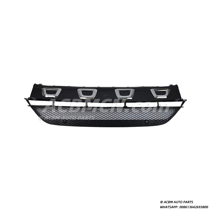 A2538852400 Pem Hauv Ntej Bumper qis radiator grille rau Mercedes-Benz 253 GLC F-CELL / GLC200L / GLC220D 4matic / Glc350E 4Matic 2014-2018 – OEM hloov nyob rau hauv grille trim, Ruaj khov av yas ncaj qha haum