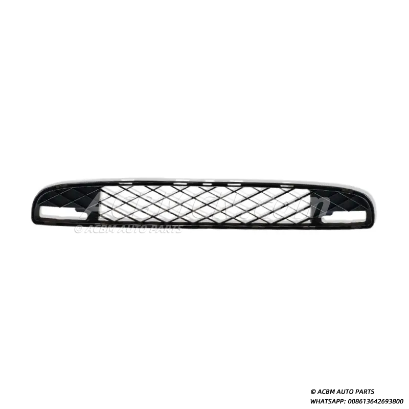 A4518880123 OEM Style Lower Radiator Grille Trim Panel for 2006 – 2012 Smart 451 Fortwo Cabrio CDI – Front Bumper Decorative Grille Replacement