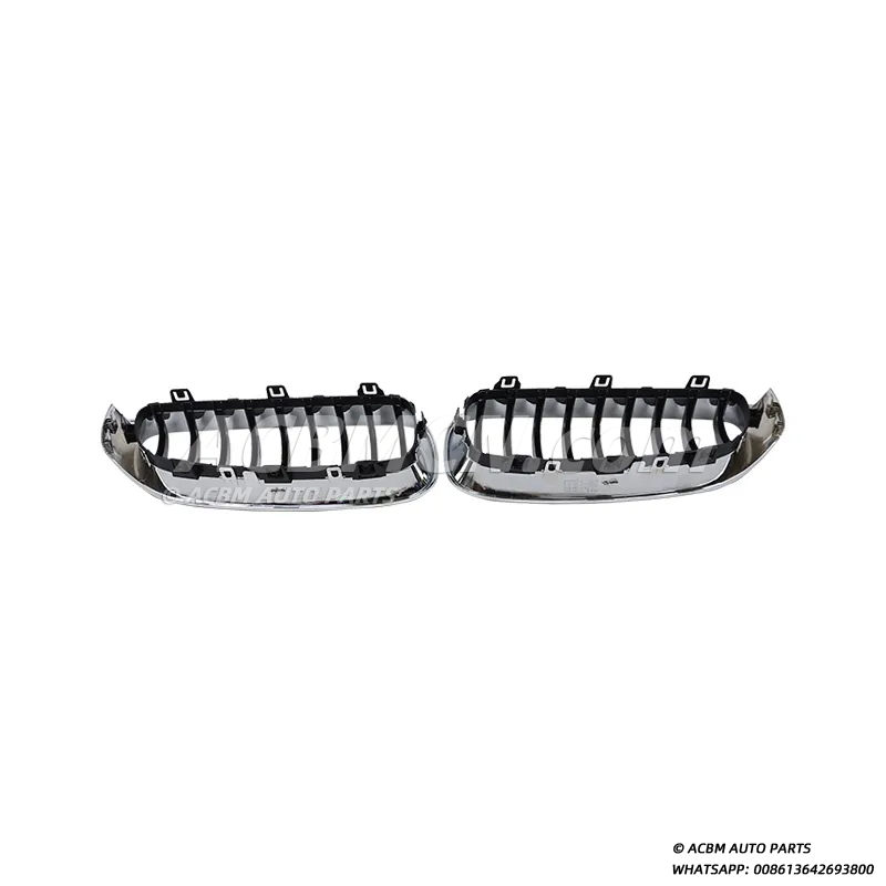 Pair Front Hood Kidney Grille Grill Right for BMW 3 Series F34 318d 320i 330dX 340iX 51134A15CF6 51137294808 2012-2021